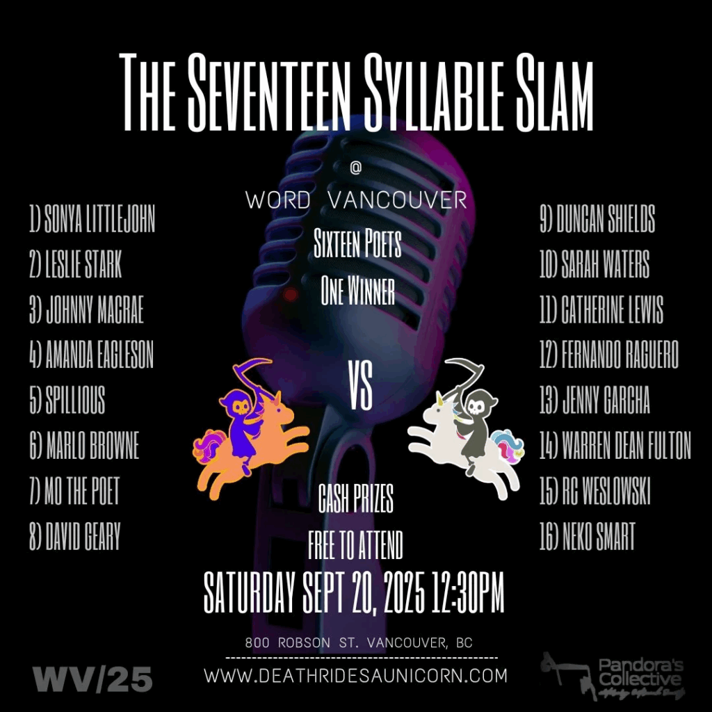 The Seventeen Syllable Slam at Word Vancouver